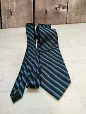  CLASSIC BELLISSIMA CRAVATTE  SILK CASHMERE TIE NECK TIE STRIPED MENS PREPPY 