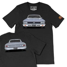 1966 Chevelle The Legend Classic Car, Men's T-shirts Made in USA