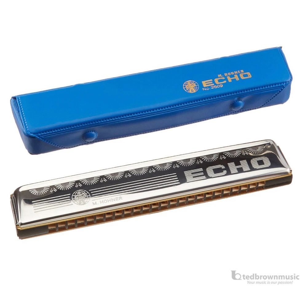 Hohner Echo Tremolo Harmonica Key of C 2509 48 C