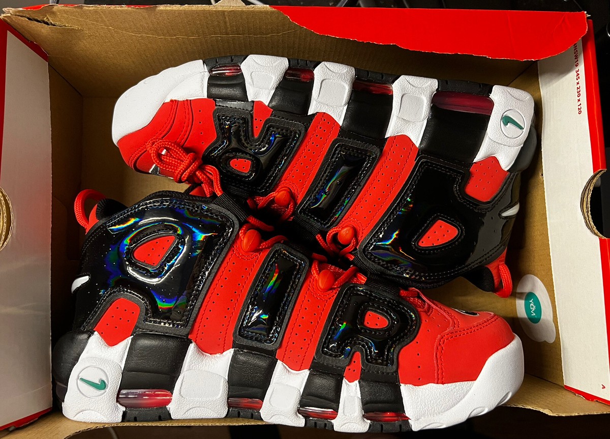 Size 9.5M - NEW Nike Air More Uptempo “I Got Next” - DAMAGED Size 9.5M - NEW Nike Air More Uptempo “I Got Next” - DAMAGED
