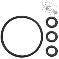 4pcs Engine Oil Filter Cover O-Rings Set For Yamaha YFZ450 YZ250F YZ450F 400 426