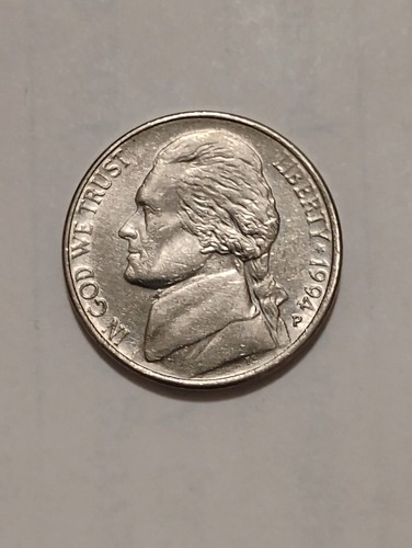 1994 p jefferson nickel with errors nice coin - Picture 4 of 9