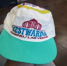 Vintage Las Vegas Westward Ho Hat painters casino made in usa preferred customer