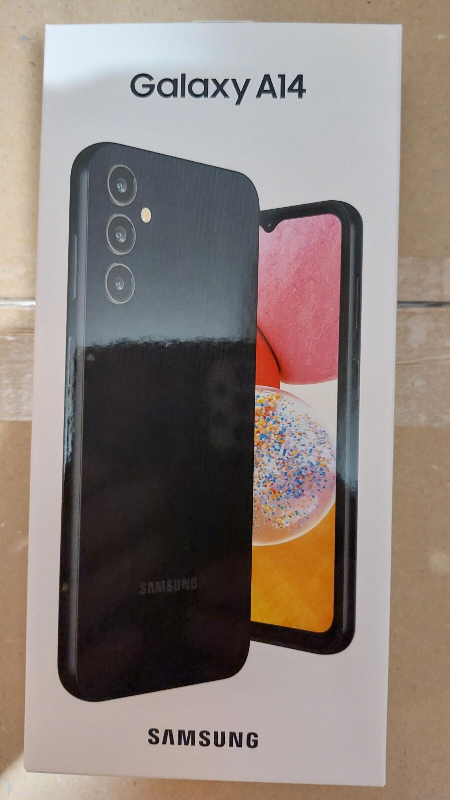 SAMSUNG GALAXY A14 RAM 4GB ARCHIVIAZIONE 64GB NERO NUOVO