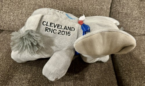 2016 Republican National Convention RNC Cleveland Plush Stuffed Elephant Donkey - Picture 10 of 10