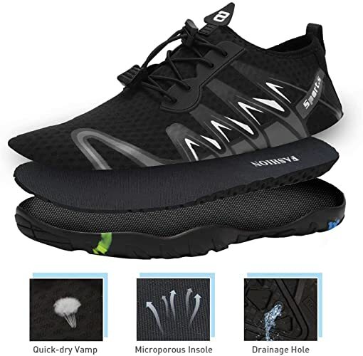 Mabove Water Shoes Quick Dry Barefoot Sports Swimming Pool Beach Snorkel UK  13