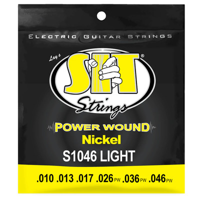 SIT Strings S1046 Light Power Wound Nickel .010-.046