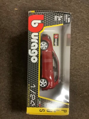 Burago VW Polo GTI 1/24 Die-Cast Metal - Red