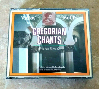 Gregorian Chants for All Seasons (CD, 2007, 2 Discs, Vox) FREE SHIPPING