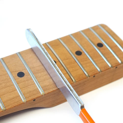 Fret Crowning File for Guitar Steel Luthier Tool – Double-edged 2.5mm / 3.0mm