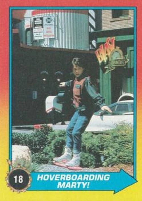 BACK TO THE FUTURE II BASE / BASIC CARDS OR STICKERS CHOOSE BY TOPPS 1989 - Image 4 of 4
