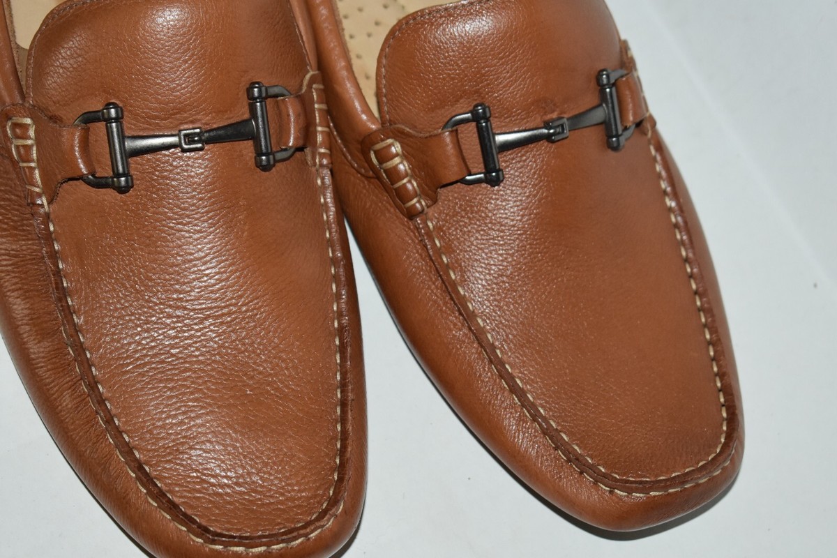 Nordstrom’s Men’s Brown Leather Driving Penny Loafer Moccasins  - NWT - 9.5 Nordstrom USA Loafers for Men | Mercari main image 2