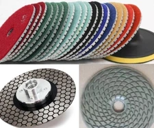 6" stone granite polish buffer 13 + ceramic marble tile cut grinding disc blade