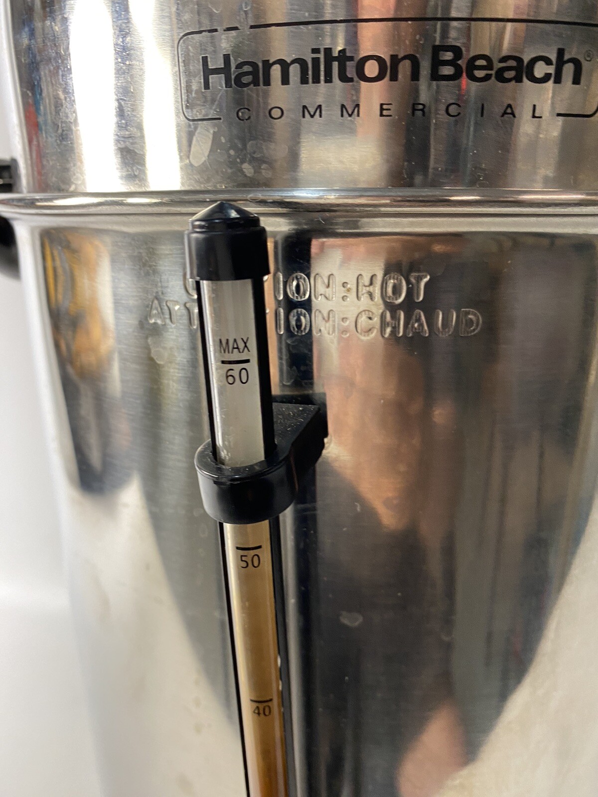Hamilton Beach D50065 Commercial Stainless Steel Coffee Urn, 60 Cup