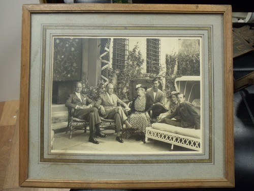 RARE ORIGINAL PHOTO PRES FRANKLIN D ROOSEVELT FAMILY ATT. GENERAL HOMER STILLE - 第 1/5 張圖片