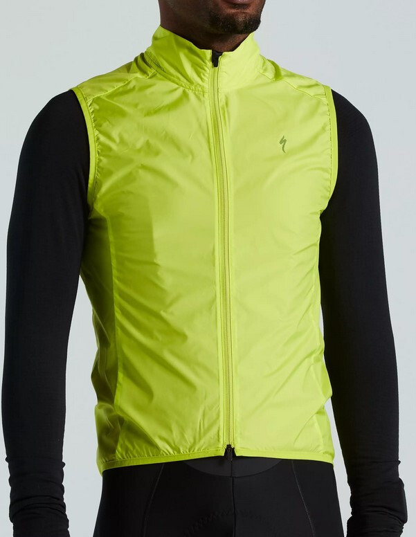 Coupe vent Specialized contre le coup de froid à vélo grâce au gilet sans manches
