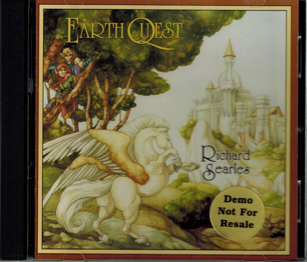 RICHARD SEARLES - EARTH QUEST - INSTRUMENTAL MUSIC - MINT CD