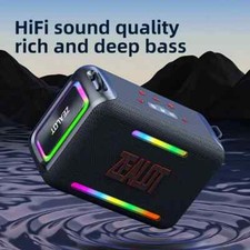 ZEALOT-S95 Waterproof Portable Bluetooth Speaker, Wireless Outdoor Boombox,120W