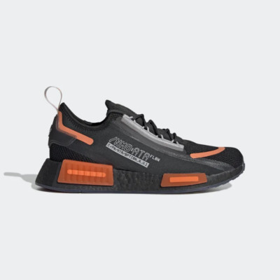 Herren Adidas NMD R1 Spectoo Turnschuhe GZ9262 Blau/Orange Größe UK 8,5 EU 42,5