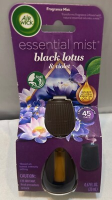 Air Wick Essential Fragrance Mist Refill Black Lotus