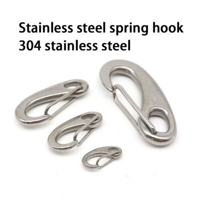 Boot Marine Edelstahl Ei Form Frühling Snap Haken Clip Quick Link Karabiner new