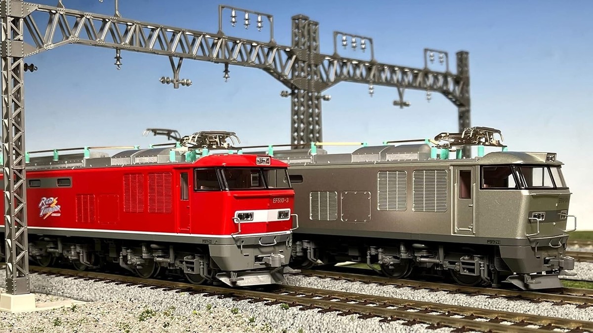 KATO HO Gauge EF510 500 JR Freight Color Silver 1-Car 1-318 Model