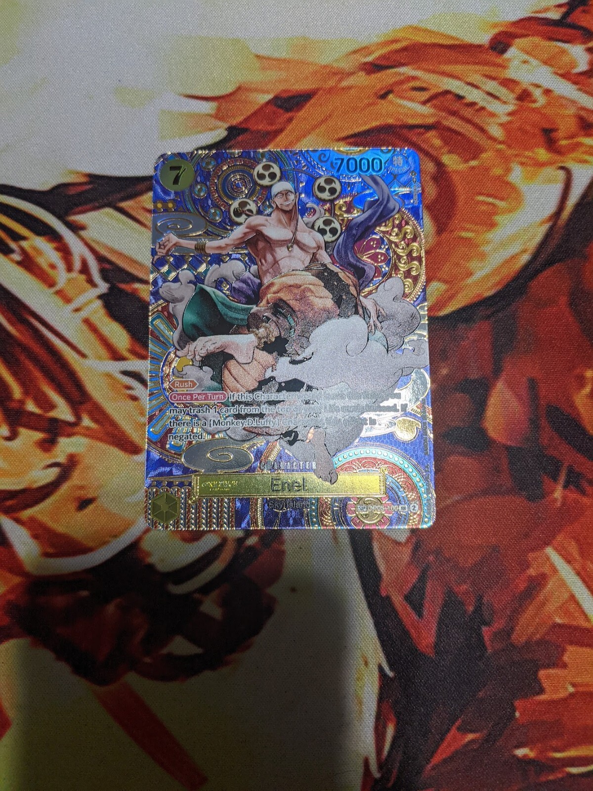 Enel OP05-100 SR SP English Alt Alternate Art One piece Card English