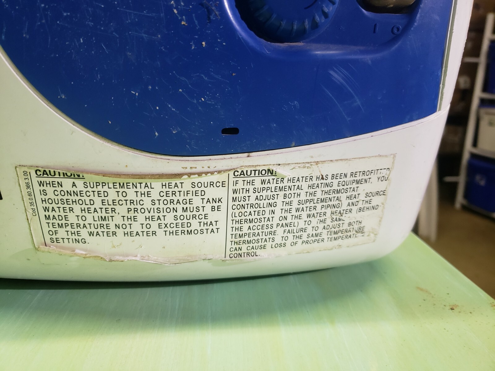 TINY TITAN Compact Water Heater Model E12.5US Horse Trailer 2.7 Gallon