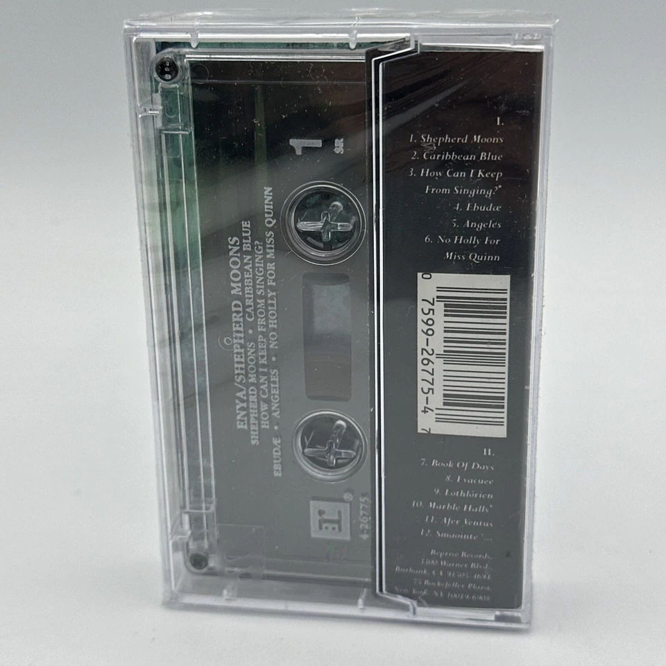 Enya Shepherd Moons Cassette 1991 WB Reprise 4-26775 SEALED! Celtic Folk New Age - Image 2 of 4