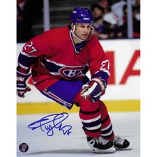 Shayne Corson Autographed Montreal Canadiens 8X10 Photo