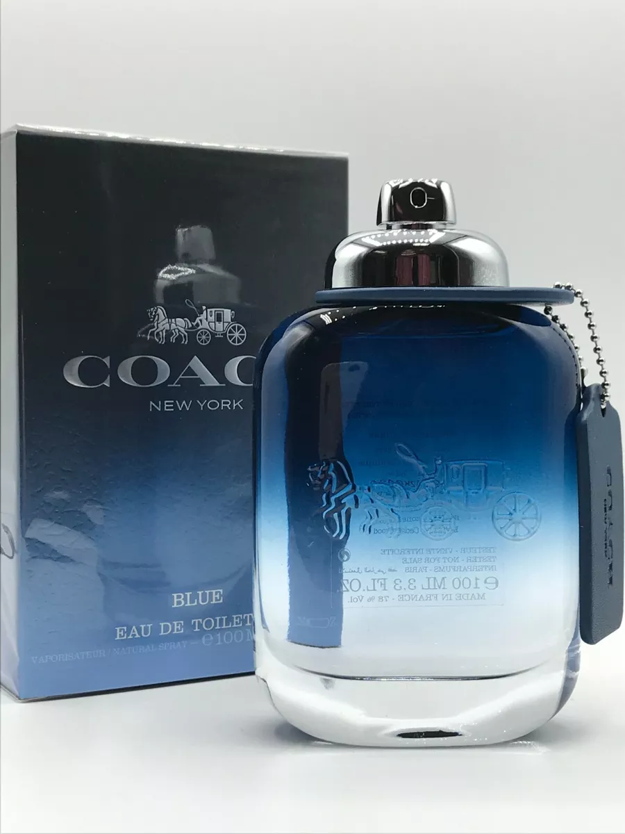 Coach Blue Men Cologne Spray 3.3 oz 100 ml New In Box eBay