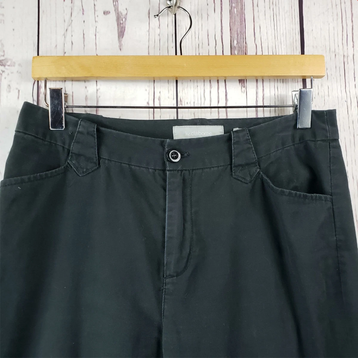 Liz claiborne classic fit top audra straight leg trousers