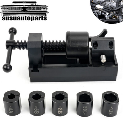 New AN4-AN12 Fuel Line Fittings Installation Tool Fuel Hose Repair Tool Kit