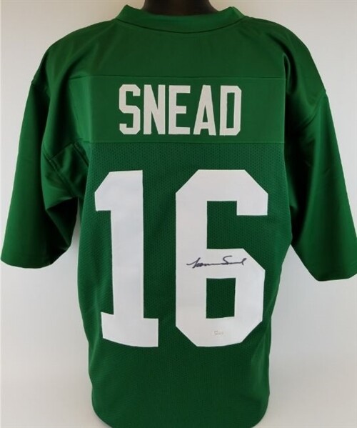 Norm Snead Autographed Signed Philadelphia Eagles Jersey (JSA COA) 4xPro Bowl Q.B. 