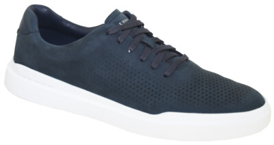 Cole Haan Men's GrandPrø Rally Laser Cut Sneaker Navy Style C31422