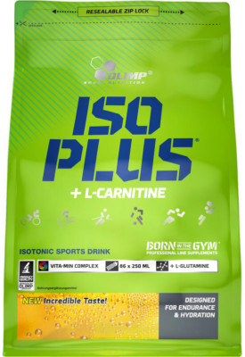 Olimp Iso Plus Powder 1505g L-Carnitine Isotonic Energy Geschmack wählbar