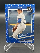 2023 Donruss Baseball Base Independence Day #156 Don Sutton