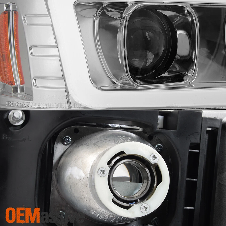 Faros proyectores LED tubo Yukon XL para 99-06 GMC Sierra 1500 2500 HD 3500 | Foto 4 de 4