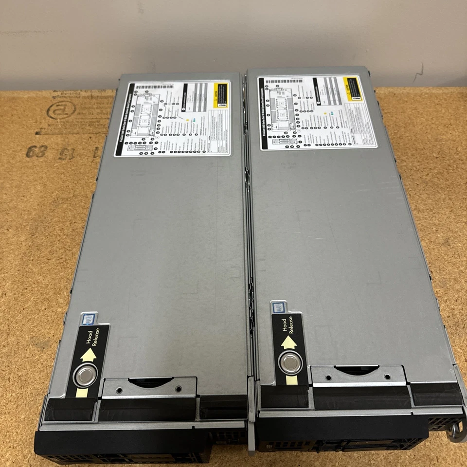 Lot 2 HPE Proliant BL460C G10 2SFF 2x Xeon Gold 6130 No Ram - Image 4 of 4