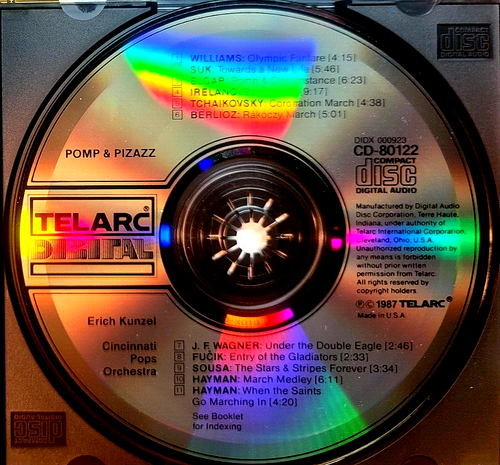 Pomp & Pizazz - "Erich Kunzel" - "Cincinnati Pops Orchestra" - ( CD - Telarc ) - Picture 3 of 4