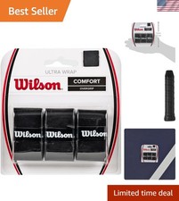 Ultra Wrap Tennis Overgrip 3-Pack   Durable  Comfortable for All Skill Levels