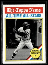 2025 Topps Heritage The Topps News #345 Roberto Clemente