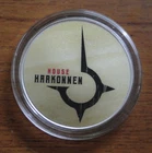 DUNE® House harkonnen 1 oz .999 Silver Round (Colorized w/ TEP)  MINT CONDITION