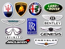 Car / Truck / SUV Vinyl Sticker Lot 10 Pack SET 4 auto sports car muscle race