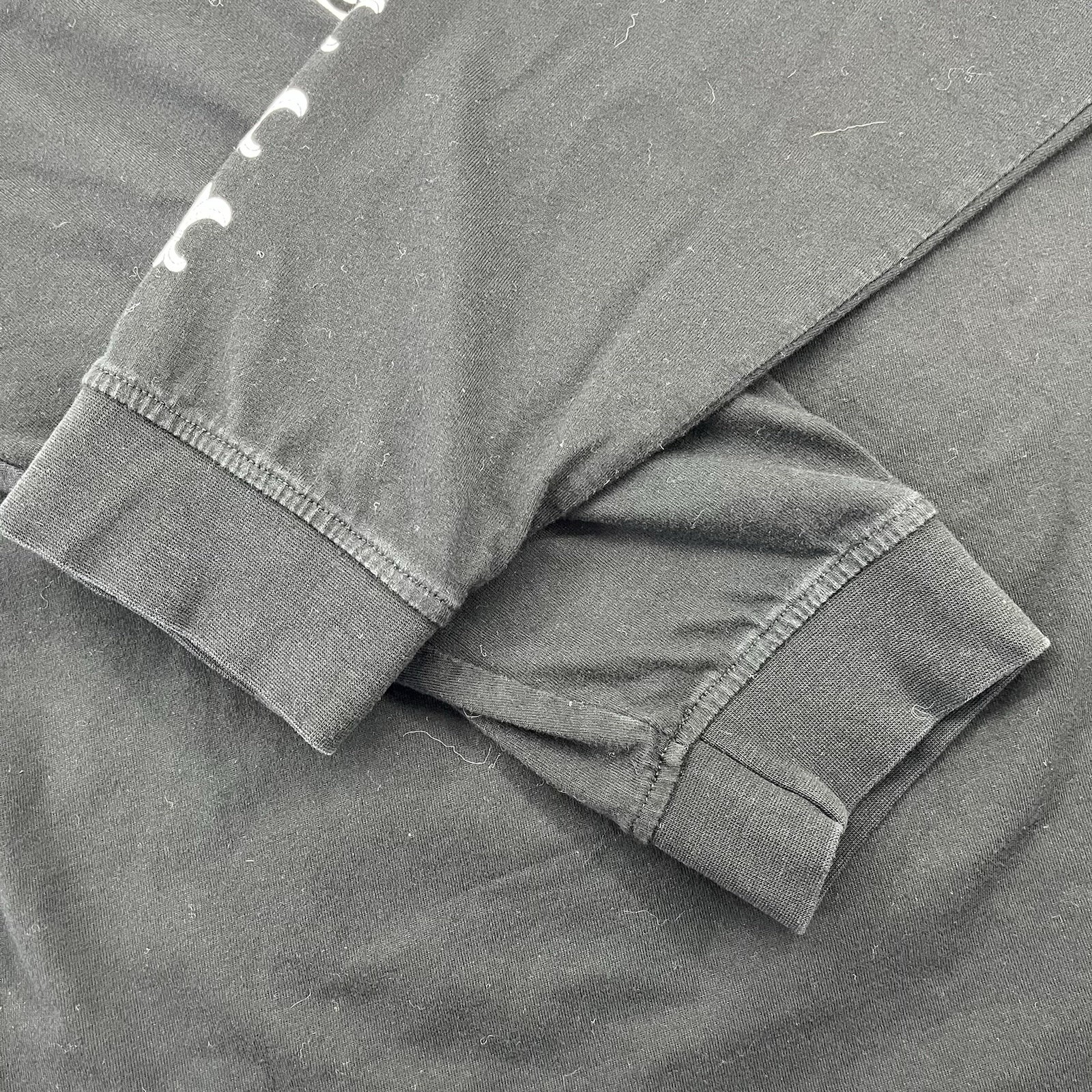 Chrome Hearts Black Long Sleeve T Shirt XXL Fleur De Lis Scroll Logo Cotton GUC thumbnail 20