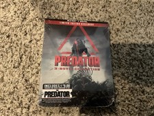 Predator 3-Movie Collection Blu-Ray DVD Limited Edition Steelbook NEW Sealed
