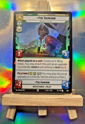 Poe Dameron FOIL - Jump to Lightspeed - Star Wars Unlimited - #