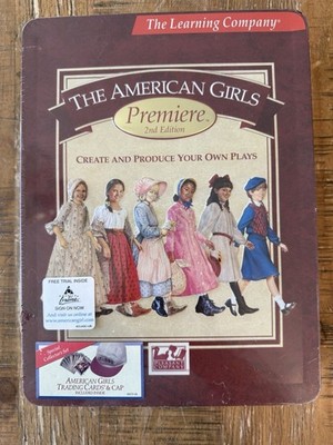 NOS Sealed Vtg The American Girls Premiere 2nd Edition Create Produce Plays PC *