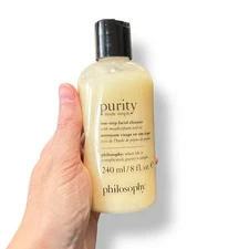 Philosophy Purity One Step Facial Cleanser 8 oz Sealed New Deep Cleans Toning