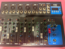 NXG GH7 Portable USB DJ Mixer - 7 Channel Mixer, No Cables [NOT Tested if works]